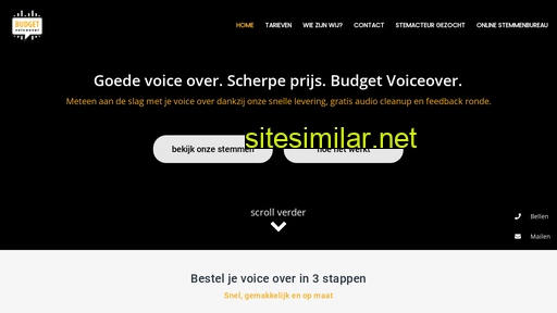 budgetvoiceover.nl alternative sites