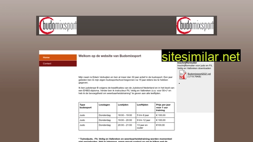 budomixsport.nl alternative sites