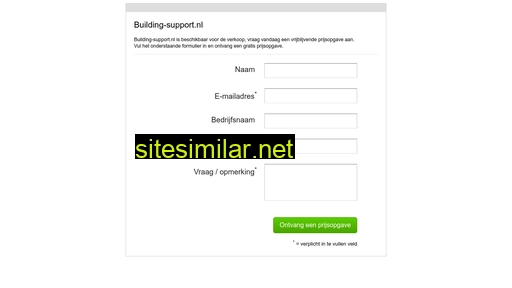 building-support.nl alternative sites