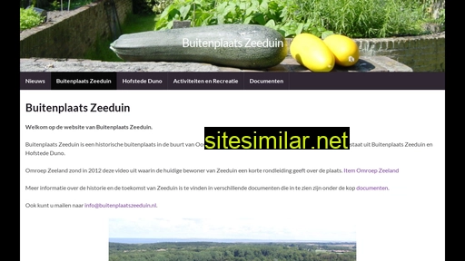 buitenplaatszeeduin.nl alternative sites