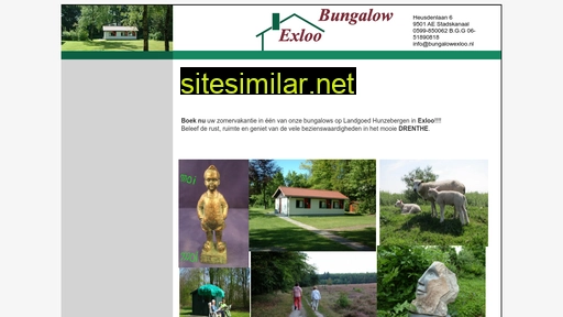 bungalowexloo.nl alternative sites