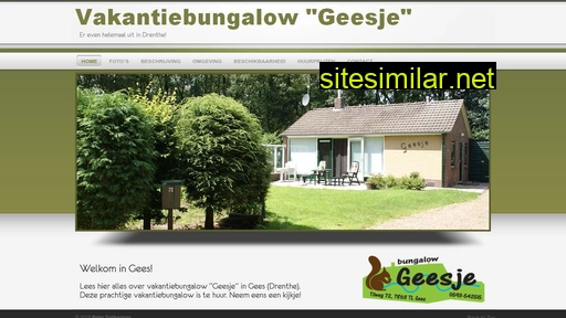 bungalowgees.nl alternative sites