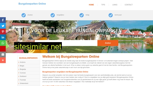 Bungalowparken-online similar sites