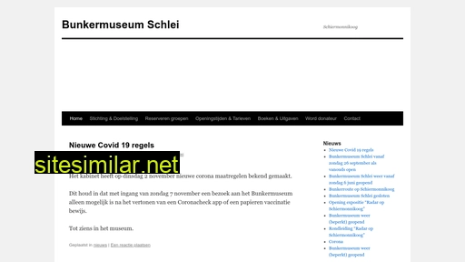 bunkermuseumschlei.nl alternative sites