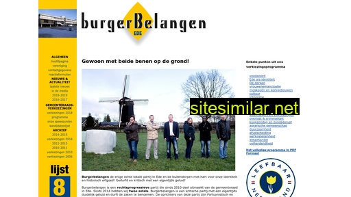 burgerbelangen-ede.nl alternative sites