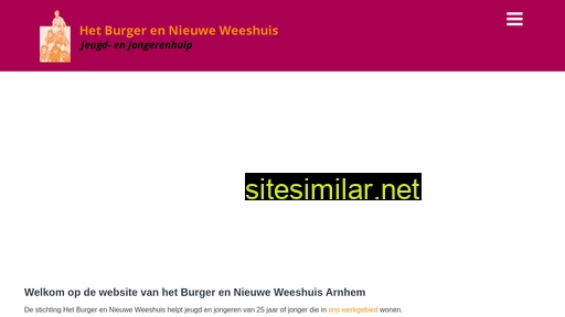 burgerennieuweweeshuisarnhem.nl alternative sites