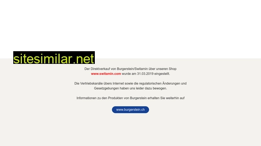 burgerstein.nl alternative sites