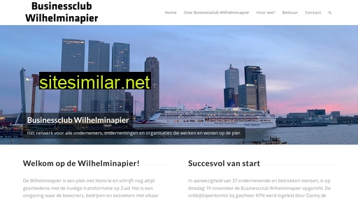 businessclubwilhelminapier.nl alternative sites