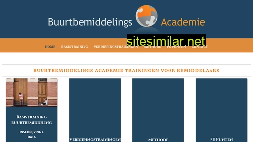 buurtbemiddelingsacademie.nl alternative sites