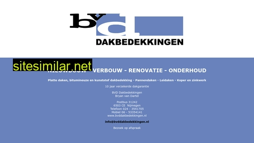 bvddakbedekkingen.nl alternative sites