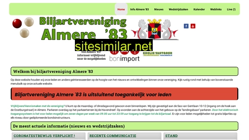 bv-almere83.nl alternative sites