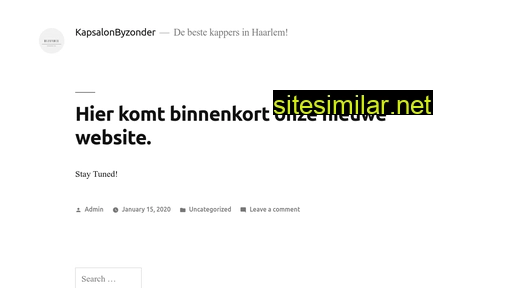 byzonderkappershaarlem.nl alternative sites