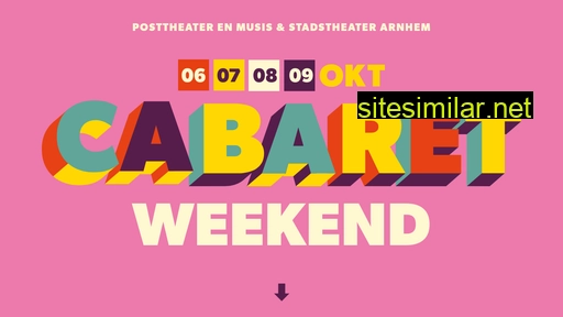 cabaretweekend.nl alternative sites