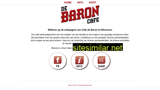cafedebaron.nl alternative sites