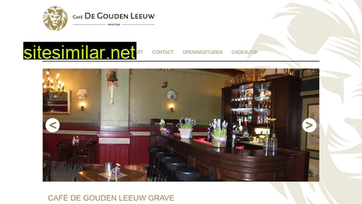 cafedegoudenleeuwgrave.nl alternative sites