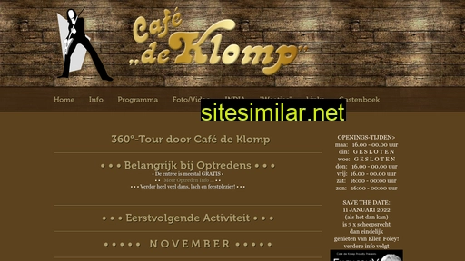 cafedeklomp.nl alternative sites