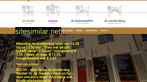 cafedesleutel.nl alternative sites