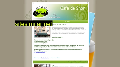 cafedesnor.nl alternative sites
