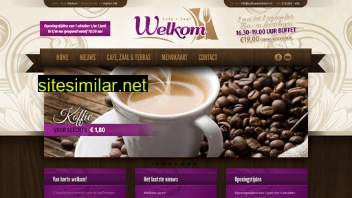 cafezaalwelkom.nl alternative sites