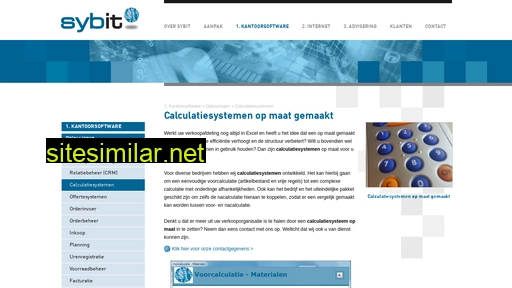 calculatiesystemen.nl alternative sites