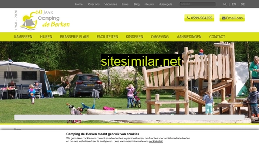 campingdeberken.nl alternative sites