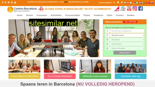 caminobarcelona.nl alternative sites