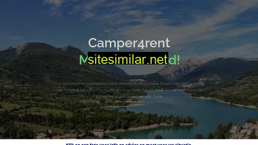 camper4rent.nl alternative sites