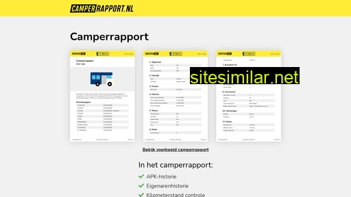 Camperrapport similar sites