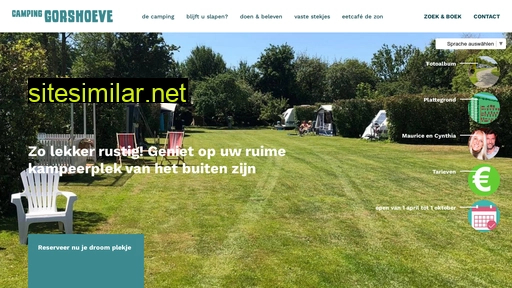 camping-gorshoeve.nl alternative sites