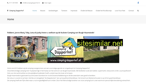 campingdapperhof.nl alternative sites