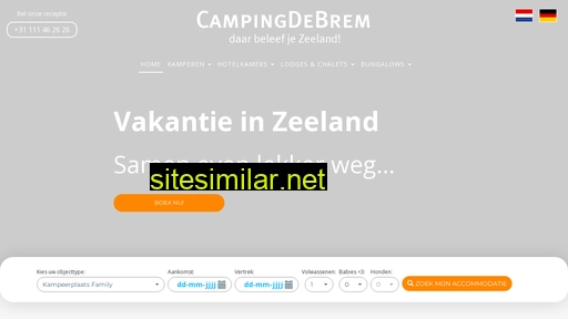 campingdebrem.nl alternative sites