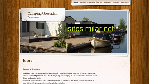 campingdegroendam.nl alternative sites