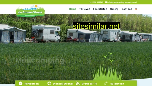 campingdegroenestrook.nl alternative sites