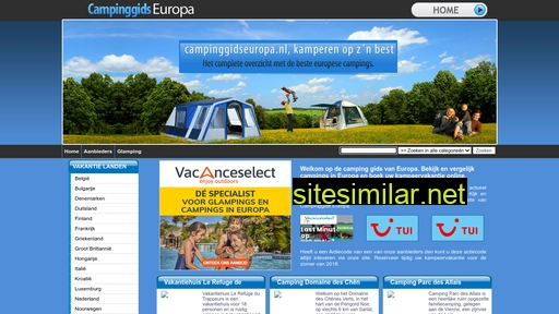 campinggidseuropa.nl alternative sites