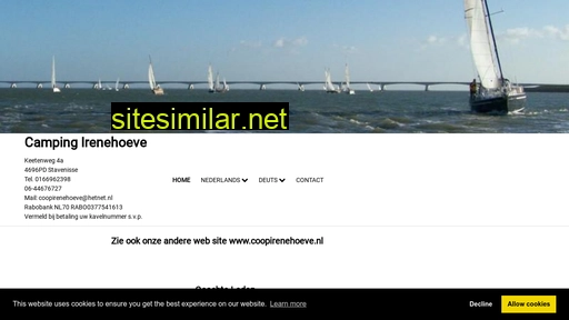 campingirenehoeve.nl alternative sites