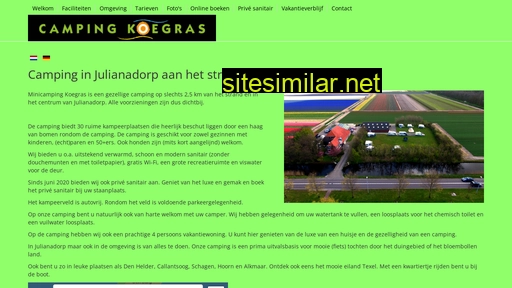 campingkoegras.nl alternative sites