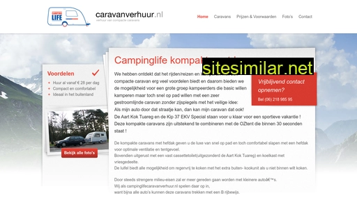 campinglifecaravanverhuur.nl alternative sites