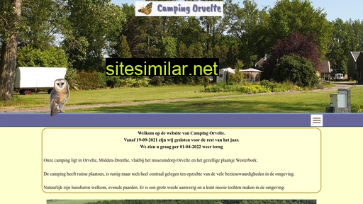 campingorvelte.nl alternative sites