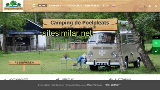 campingpoelpleats.nl alternative sites