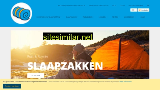 campingslaapcomfort.nl alternative sites