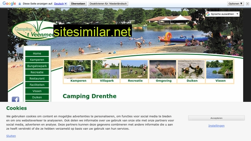 campingveenmeer.nl alternative sites