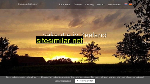 campingzeesterzeeland.nl alternative sites