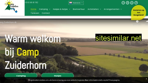 campingzuiderhorn.nl alternative sites