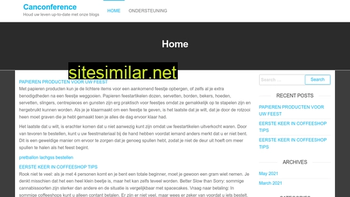 canconference.nl alternative sites