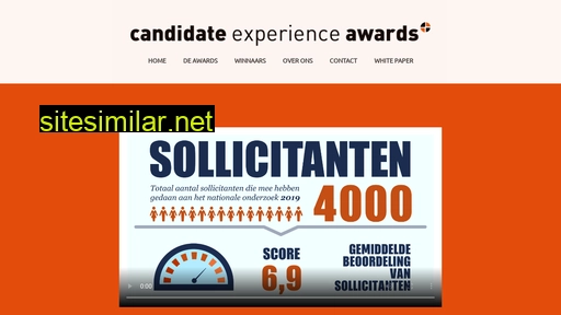 candidateexperienceawards.nl alternative sites