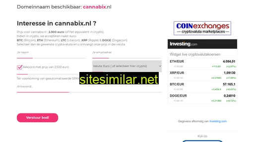 cannabix.nl alternative sites