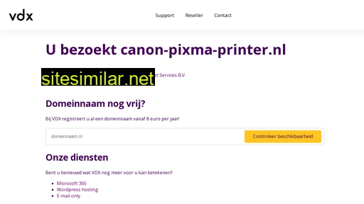 canon-pixma-printer.nl alternative sites