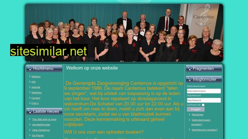 cantemusnijmegen.nl alternative sites