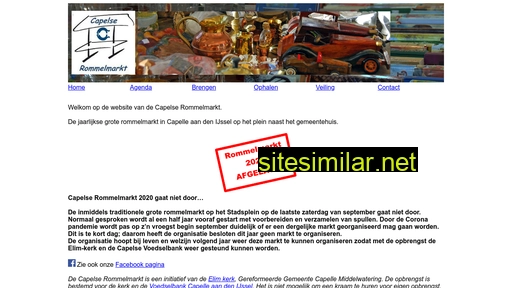 capelserommelmarkt.nl alternative sites