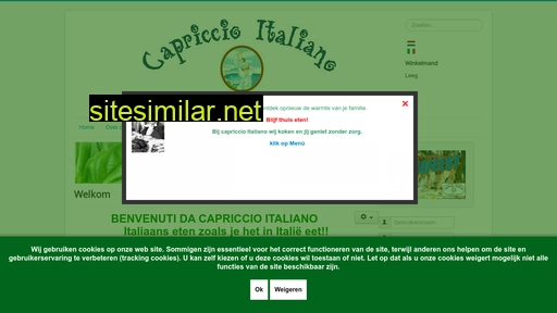 capriccioitaliano.nl alternative sites